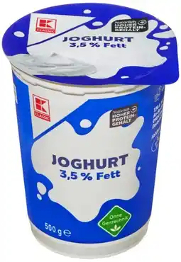 Kaufland K-Classic Joghurt Angebot