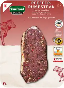 Kaufland K-Purland Pfeffer-Rumpsteak Mariniert Angebot