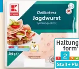 Kaufland K-Classic Wurst Aufschnitt Angebot