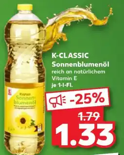 Kaufland K-CLASSIC Sonnenblumenöl Angebot
