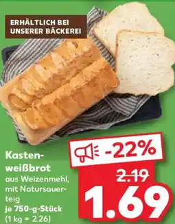 Kaufland Kastenweißbrot Angebot