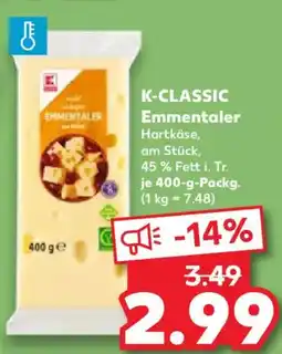Kaufland K-CLASSIC Emmentaler Angebot