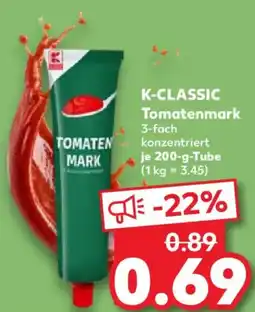 Kaufland K-CLASSIC Tomatenmark Angebot