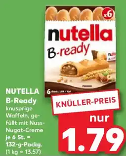 Kaufland NUTELLA B-Ready Angebot