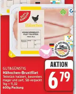 E-Center Gut&günstig hähnchen-brustfilet Angebot