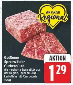 E-Center Golßener spreewälder gurkensülze Angebot