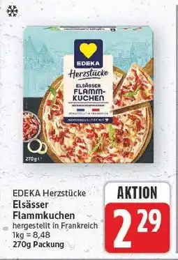 E-Center Edeka herzstücke elsässer flammkuchen Angebot