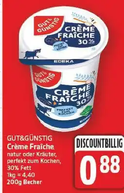 E-Center Gut&günstig crème fraîche Angebot
