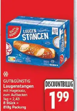 E-Center Gut&günstig laugenstangen Angebot
