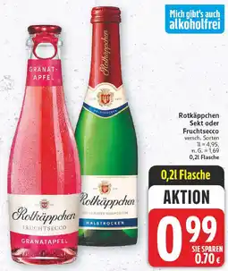 E-Center Rotkäppchen fruchtsecco granatapfel Angebot