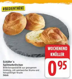 E-Center Schäfer's splitterbrötchen Angebot