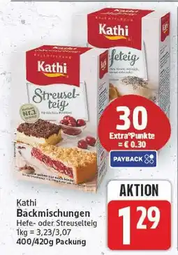 E-Center Kathi backmischung streuselteig Angebot