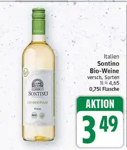 E-Center Sontino bio-weine Angebot