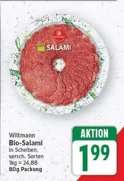 E-Center Wiltmann bio-salami Angebot