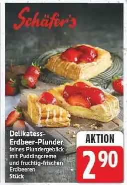 E-Center Schäfer's delikatess-erdbeer-plunder Angebot