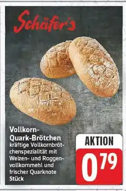 E-Center Schäfer's vollkorn-quark-brötchen Angebot
