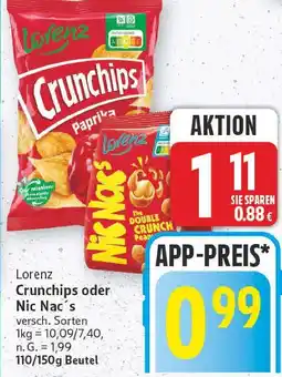 E-Center Lorenz crunchips Angebot