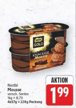 E-Center Nestlé mousse Angebot