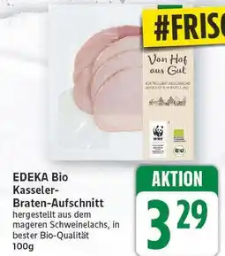 E-Center Edeka bio kasseler-braten-aufschnitt Angebot