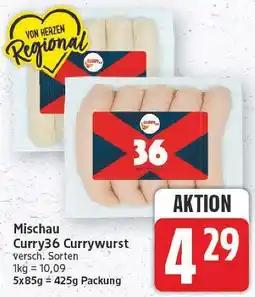 E-Center Mischau curry36 currywurst Angebot