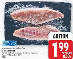 E-Center Seelachsfilet Angebot