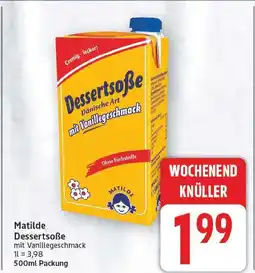 E-Center Matilde dessertsoße mit vanillegeschmack Angebot
