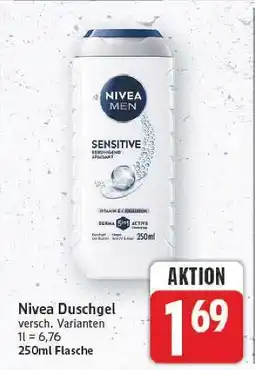 E-Center Nivea duschgel sensitive Angebot