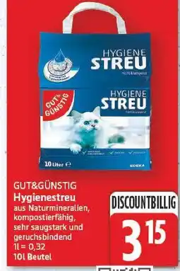 E-Center Gut&günstig hygienestreu Angebot