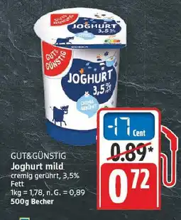 E-Center Gut&günstig joghurt mild Angebot