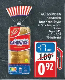 E-Center Gut&günstig sandwich american style Angebot