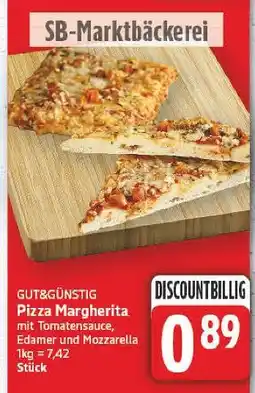 E-Center Gut&günstig pizza margherita Angebot