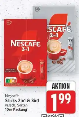 E-Center Nescafé sticks 2in1 Angebot