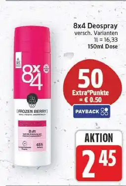 E-Center 8x4 deospray frozen berry Angebot
