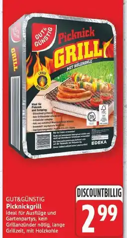 E-Center Gut&günstig picknickgrill Angebot