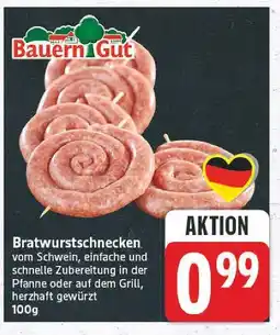 E-Center Bauern gut bratwurstschnecken Angebot