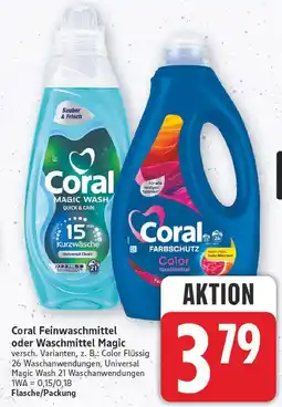 E-Center Coral feinwaschmittel color flüssig Angebot