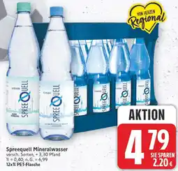 E-Center Spreequell mineralwasser Angebot