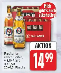 Edeka Paulaner hefe-weißbier Angebot