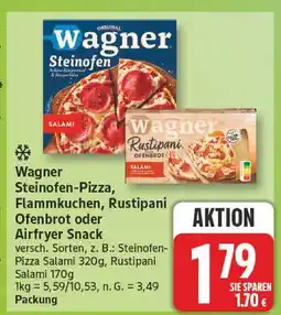 Edeka Wagner steinofen-pizza salami Angebot