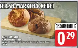 Edeka Gut&günstig kartoffelbrötchen Angebot