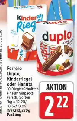 Edeka Ferrero duplo Angebot