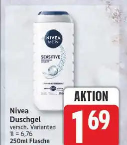 Edeka Nivea duschgel sensitive Angebot