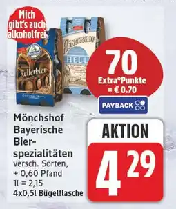 Edeka Mönchshof kellerbier Angebot