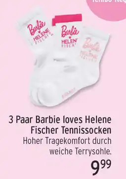 Edeka Barbie barbie loves helene fischer tennissocken Angebot