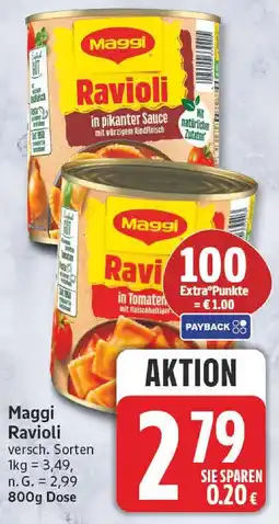 Edeka Maggi ravioli Angebot
