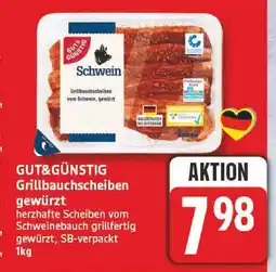Edeka Gut&günstig grillbauchscheiben gewürzt Angebot
