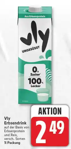 Edeka Vly erbsendrink ungesüßt Angebot