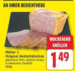 Edeka Müller original heidefrühstück Angebot