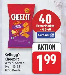 Edeka Kellogg's cheez-it Angebot