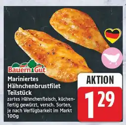 Edeka Bauern gut mariniertes hähnchenbrustfilet teilstück Angebot
